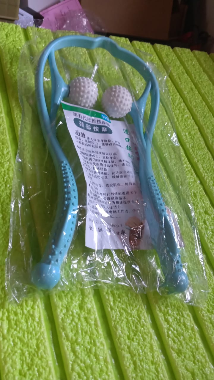 Portable Neck & Shoulder Massager for Back & Waist Relief Portable Neck & Shoulder Massager for Back & Waist Relief